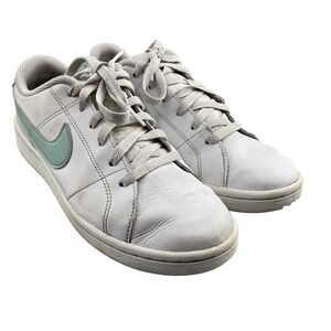 Nike Court Royale 2 Shoe Women's 8 White‎ Mint Sneaker Streetwear Travel Preppy